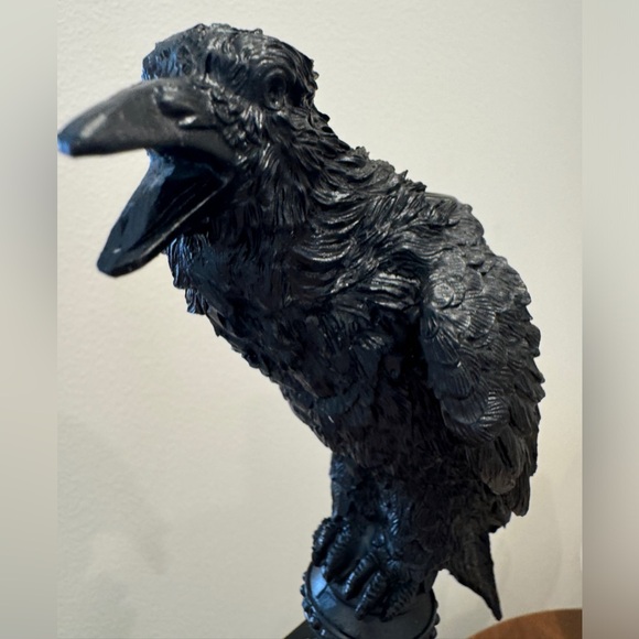 Crow taper Candle Holders pair - Picture 4 of 16